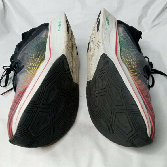 Nike Zoom Fly SP Fast Shoes Mens Size 15  Black Lucid Green Red Orbit - Picture 6 of 10